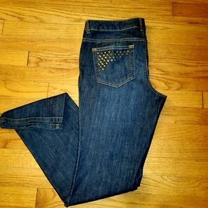 Michael Kors Studded Pocket Denim Jeans